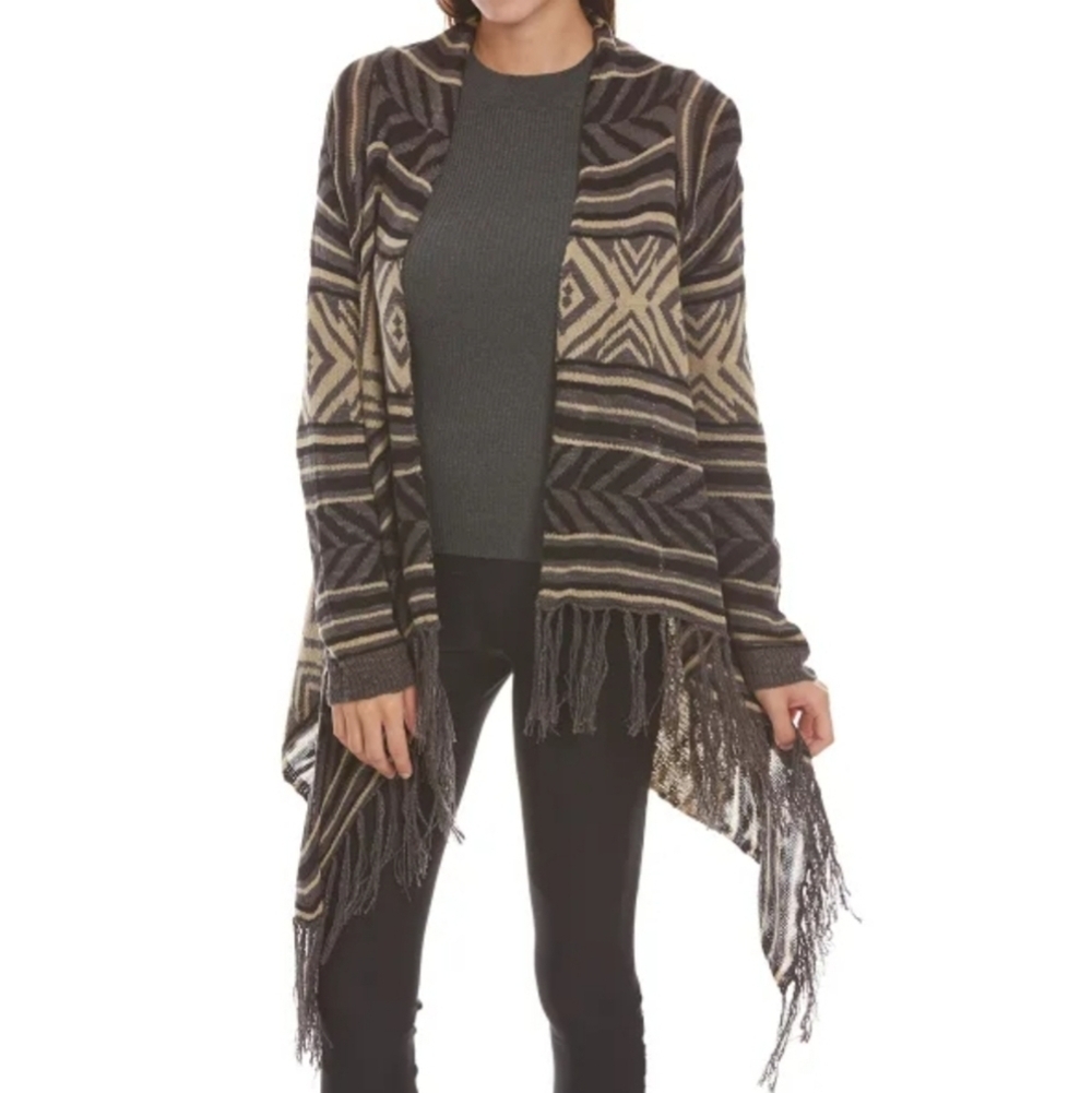 Pink Rose Aztec Cardigan